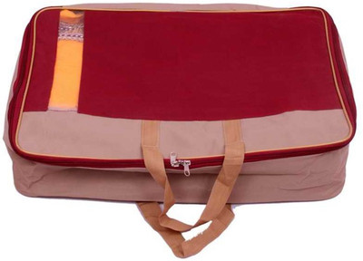 

Kuber Industries Designer Saree Lehenga cover with handle MKUSC162(Maroon)