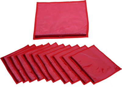 Annika Designer Saree Cover Ahsc9008 Red Annika Garment Covers