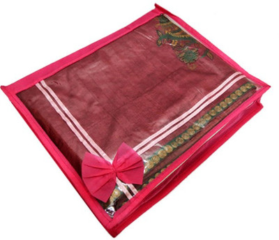 

Addyz Plain Pack Of 6 - Upto 2 Pcs Heavy Saree Cover(Pink)