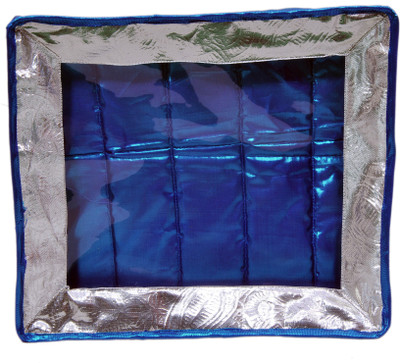 

Angelfish Garment Cover Blue simmer Saree Cover AELKABJ01239(Multicolor)