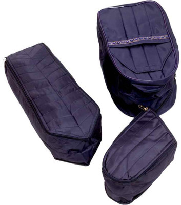 

Kuber Industries Designer Shoe Cover, Tie Cover, Socks Cover 3 Pcs Set MKUSC158(Blue)
