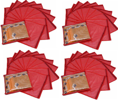 

Fashion Bizz Regular Red Sraee Cover 48 Pcs Combo(Red)