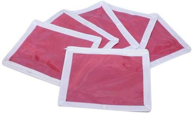 

Fashion Bizz Designer Saree Cover-6 Pcs Combo SC-DP(Pink, White)