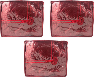 

Annapurna Sales Designer Small Saree Covers - Set of 3 Pcs. Maroon0089(Maroon)