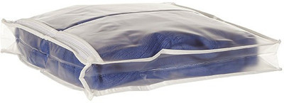 

Howards Garment Cover Sweater Bag Medium Plt0001(White, Transparent)