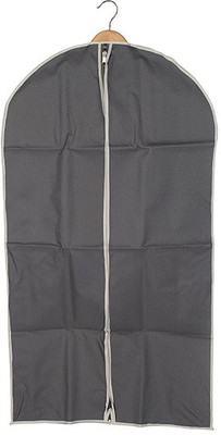 

Howards Garment Cover Suit Bag Easy Hang Premium Plt5110(Grey, Black)
