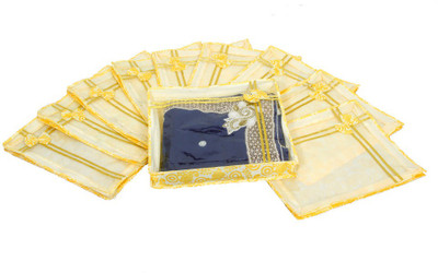 

Kuber Industries Designer Non Woven Bow Saree Cover Set Of 10 Pcs (4 Inch Height) KUBS41(Yellow)