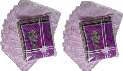 Fashion Bizz Designer Saree Cover 24 Pcs Combo SCP-W24(Multicolor)