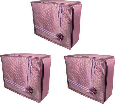 

Annapurna Sales Designer Large Saree Covers - Set of 3 Pcs. Purple0097(Purple)