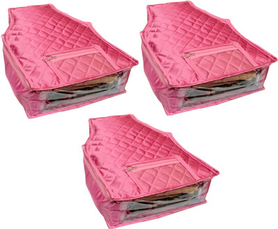 

Atorakushon Satin Blouse Cover 3PC SBC3(Pink)