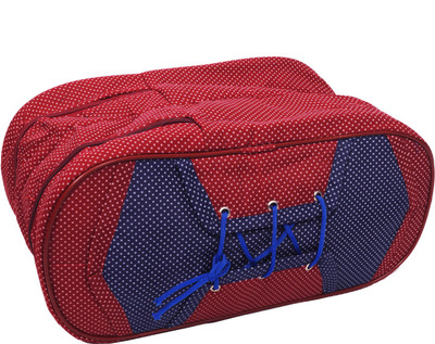 Hanu Enterprises Designer Stylish Shoe Organizer HESKM Maroon, Blue Hanu Enterprises Garment Covers