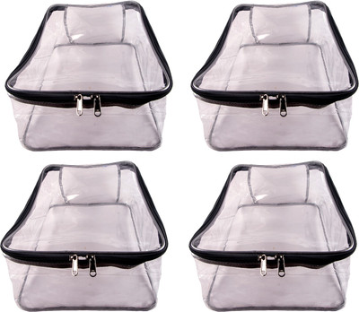 

Annapurna Sales Designer 7 Inch Height Full Transparent Big Shirt/T-shirt & Pant/Jeans/Trousers Cover - Set of 4 Pcs. Grey00500(Grey)
