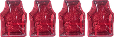 

Annapurna Sales Designer 4 Inch Height Front Transparent large Blouse Cover - Set of 4 Pcs. Maroon00356(Maroon)