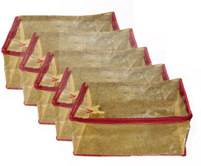 

Srajanaa Multi Saree Utility Box - Upto 15 Pcs (Pack of 5) SR-144(Multicolor)