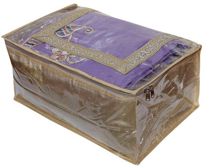 KUBER INDUSTRIES Saree Covers Fancy Brocade AA7 Multicolor KUBER INDUSTRIES Garment Covers