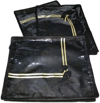 

Addyz Pack of 2 Non woven Gift Organizer Gift Organizer(Black)