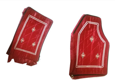 

Glitter Blouse and Patticot Satin Cover(Red)
