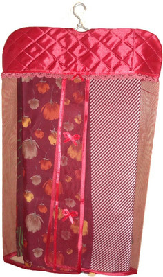 

Atorakushon Designer Satin Hanging Saree Cover 1PC HSC1(Maroon)