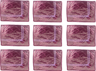 

Annapurna Sales Designer Small Saree Covers - Set of 9 Pcs. Purple00109(Purple)