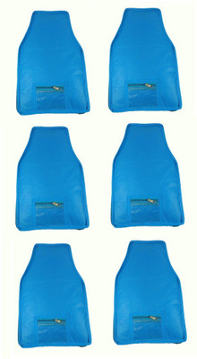 

Addyz Plain 6pcs Ladies Large Non - Woven Blouse Cover Upto 5 - 6 each(Blue)