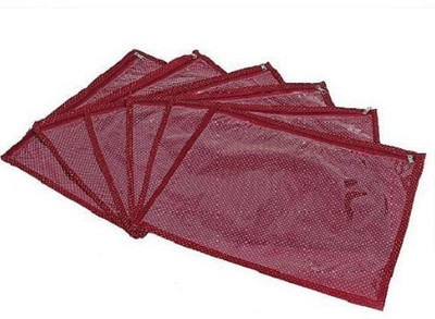 KUBER INDUSTRIES Saree Covers 6 Pcs Set AA22 Maroon KUBER INDUSTRIES Garment Covers