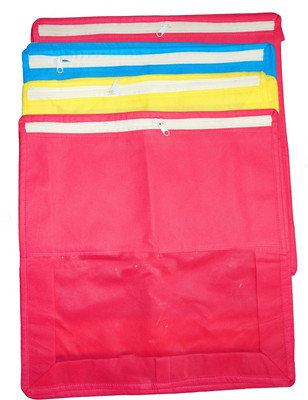 

Greatech Single Saree covers Pack Of 10 Greatech Greatech SRC 10(Pink, Red, Yellow, Blue)