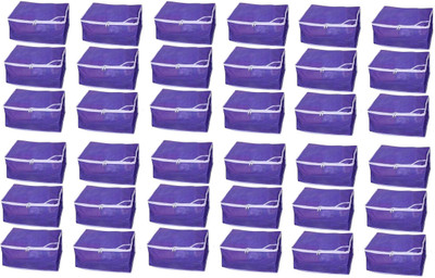 

Fashion Bizz Regular Saree Cover 36- Pcs Combo(Purple)