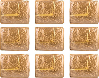 

Annapurna Sales Designer Small Saree Covers - Set of 9 Pcs. Golden0072(Gold)