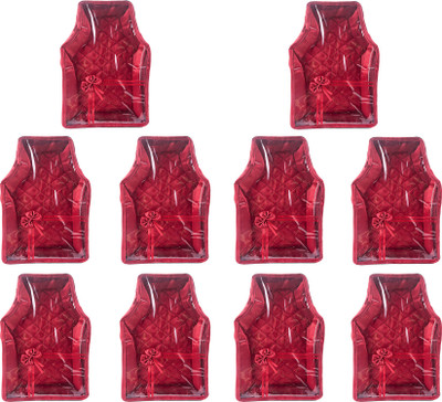 

Annapurna Sales Designer 4 Inch Height Front Transparent large Blouse Cover - Set of 10 Pcs. Maroon00359(Maroon)