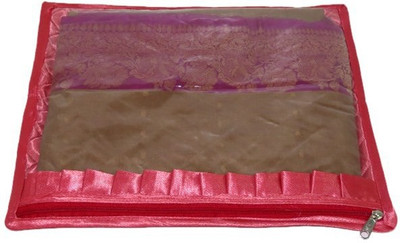 

Addyz Plain Pack Of 6 - Upto 2 Pcs Each Heavy Saree Cover(Pink)