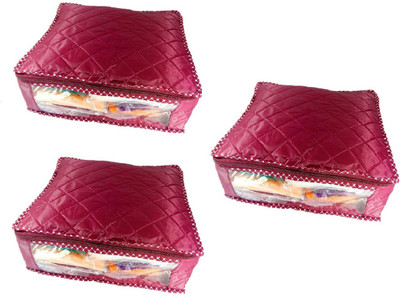 

Addyz Plain 3Saree SC3(Maroon)