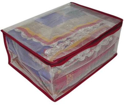 Hanman Saree Covers Transparent Multi Upto 10 Pcs HMSM38 White Hanman Garment Covers