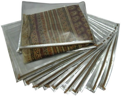 

Ruhi's Creations 1 Saree Cover Silver - Set of 10 RH000101013(Silver)