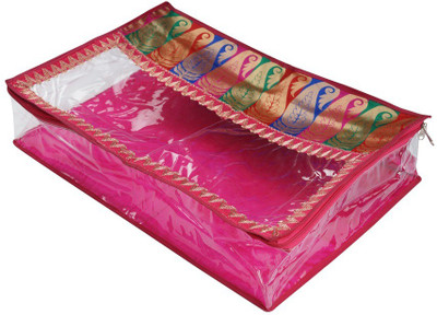 

SuiDhaga Saree Cover Long Navrang Saree Or Lehenga Cover Organiser SDSC036(Maroon)