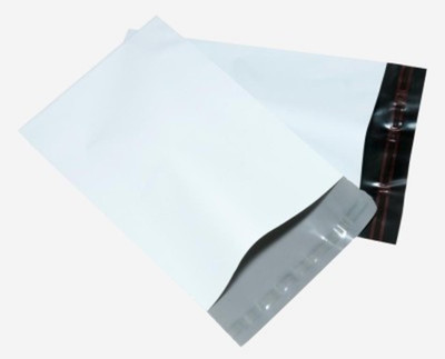 

Kozdiko Courier Tampered Alpha Polybags with POD 15*19 (Pack of 100)(White)