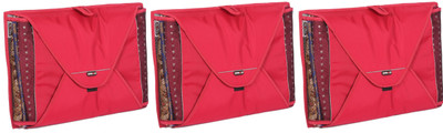 

BagsRus Saree Covers PK101FRDX3 - Pack of 3(Red)