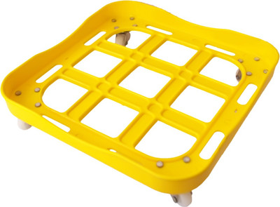 

Moforce BEEzy Oil Tin Trolley Gas Cylinder Trolley(Yellow)