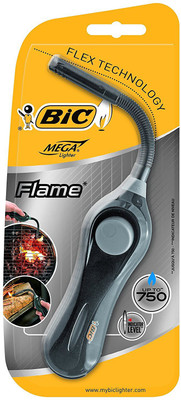 

BIC Flexi Utility Plastic Gas Lighter(Black, Pack of 1)