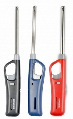 GENESIS Lighters Set of 3 Plastic, Steel Gas Lighter(Multicolor, Pack of 3)