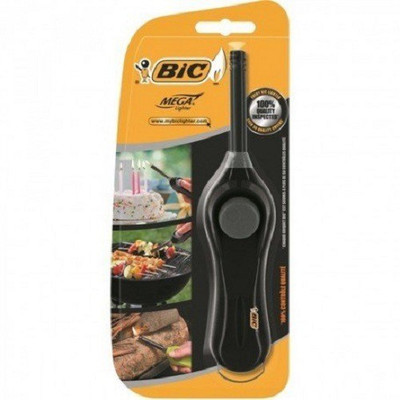 

BIC Mega Utility Plastic Gas Lighter(Black, Blue, Pack of 1)