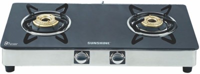 

Sunshine Glass Manual Gas Stove(2 Burners)