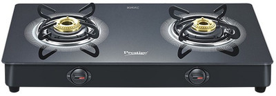 8% OFF on Prestige Royale LP Gas Table with Glass Top Glass, Aluminium Manual Gas Stove(2 Burners) 8% OFF on Prestige Royale LP Gas Table with Glass Top Glass, Aluminium Manual Gas Stove(2 Burners)