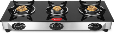 

Pigeon Favourite Automatic Stainless Steel Automatic Gas Stove(3 Burners)