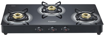 32% OFF on Prestige Royal Glass, Aluminium Manual Gas Stove(3 Burners) 32% OFF on Prestige Royal Glass, Aluminium Manual Gas Stove(3 Burners)