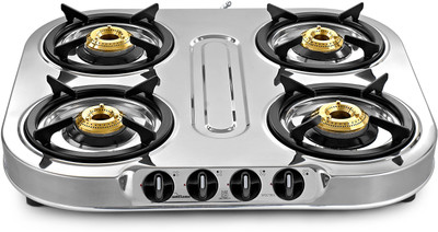 

Sunflame Spectra Stainless Steel Manual Gas Stove(4 Burners)