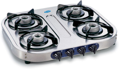 40 Off On Glen Stainless Steel Manual Gas Stove 4 Burners On