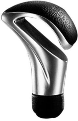 

Nimarketing Stainless Steel, Leather Gear Knob For Universal Universal(Black, Silver)