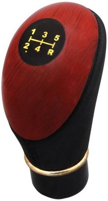 

ManeKo Leatherette, Plastic Gear Knob For(Black, Brown)
