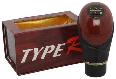 

Type R Leather, Plastic Gear Knob For Universal Universal(Maroon)