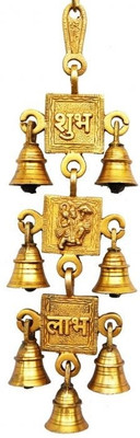 22% OFF on aakrati Brass Decorative Bell(Yellow, Pack of 1)